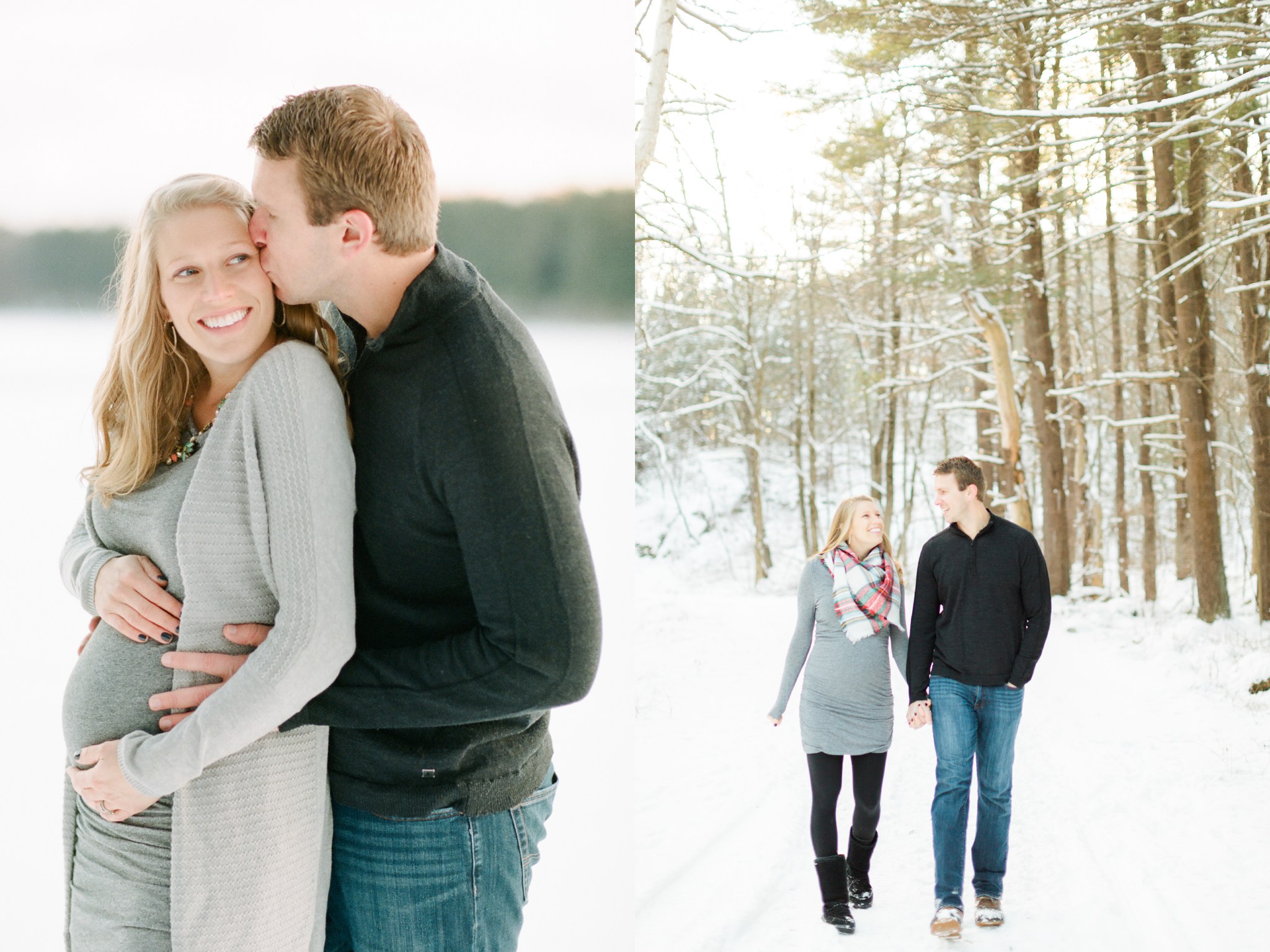 North Shore, Massachusetts maternity session photographed by Deborah Zoe Photography.